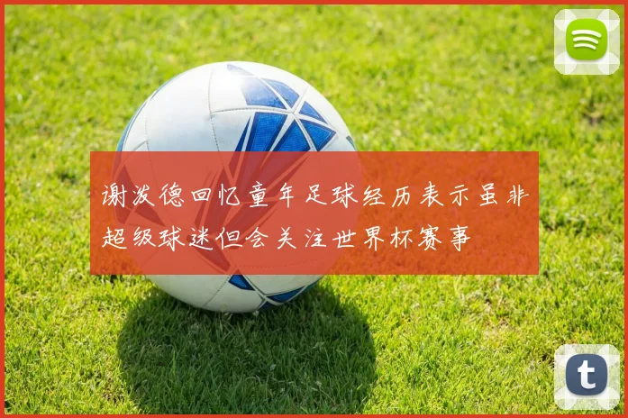 谢泼德回忆童年足球经历表示虽非超级球迷但会关注世界杯赛事