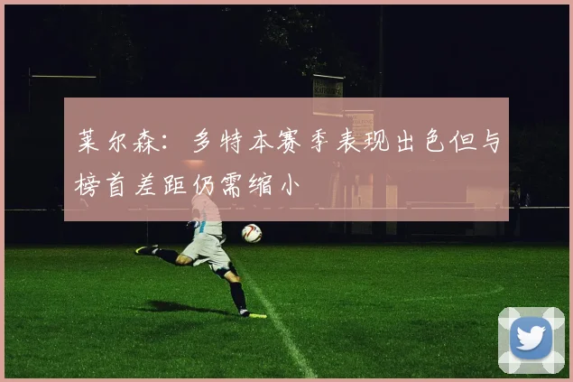 莱尔森：多特本赛季表现出色但与榜首差距仍需缩小